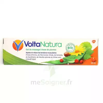 Voltanatura Gel De Massage Plantes Bio T/50ml à Blere