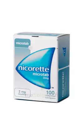 Nicorette Microtab 2 Mg, Comprimé Sublingual 100 à Blere