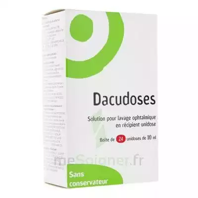 Dacudoses Solution Pour Lavement Ophtalmologique 24unid/10ml à Blere