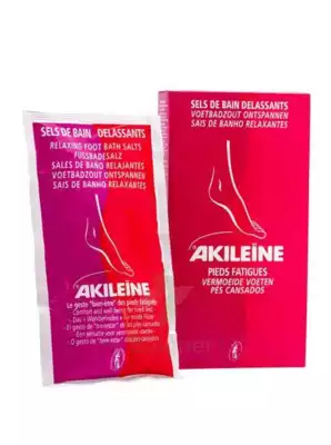 Akileine Soins Rouges Sels De Bain DÉlassant 2sach/150g à Blere